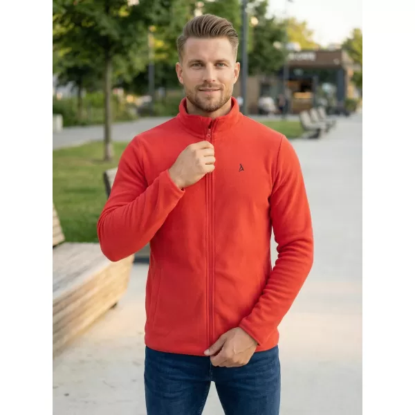  Мъжки поларен суичър ALTISPORT DANER MSWP237 ЧЕРВЕН 