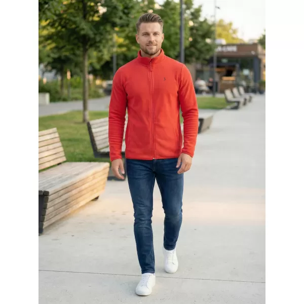  Мъжки поларен суичър ALTISPORT DANER MSWP237 ЧЕРВЕН 