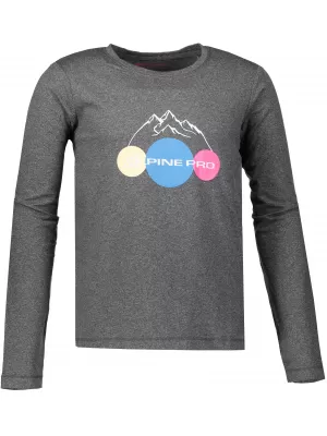 T -shirt ALPINE PRO TEOFILO 8 KTSP200 ТЪМНО СИВО