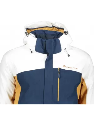 Мъжко ски яке ALPINE PRO SARDAR 3 MJCP369 БЯЛ