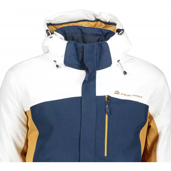  Мъжко ски яке ALPINE PRO SARDAR 3 MJCP369 БЯЛ 