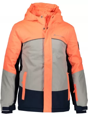 Ски яке ALPINE PRO SARDARO 2 KJCP154 ОРАНЖЕВО/СИВО