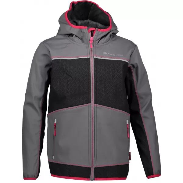  Бебешкото яке Softshell ALPINE PRO STORMO 2 KJCP146 СИВО/РОЗОВО 