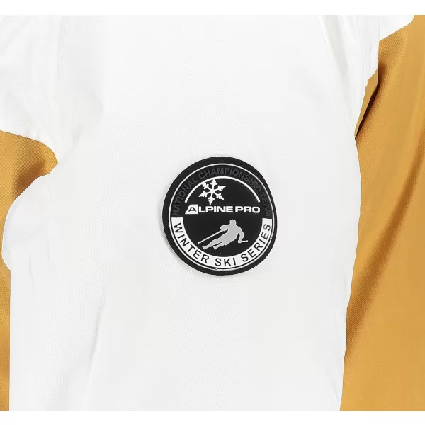  Мъжко ски яке ALPINE PRO SARDAR 3 MJCP369 БЯЛ 
