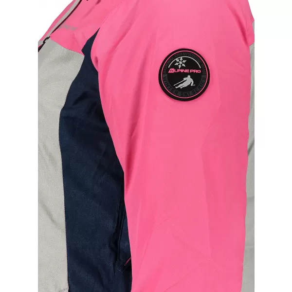  Дамско ски яке ALPINE PRO SARDARA 3 LJCP352 РОЗОВО 