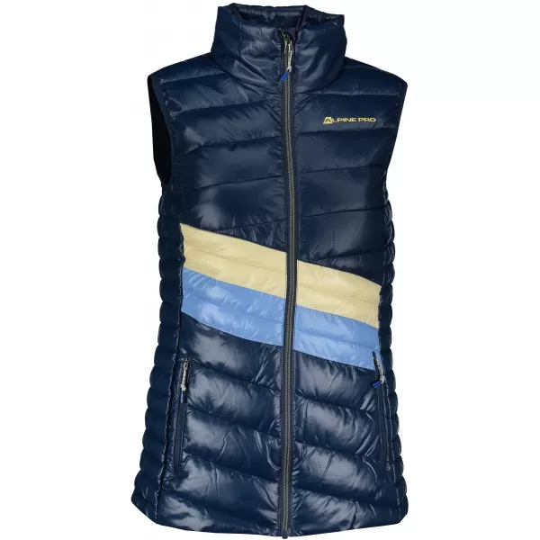  Жилетка ALPINE PRO QUANNA 2 LVEP062 ТЪМНО СИНЬО 