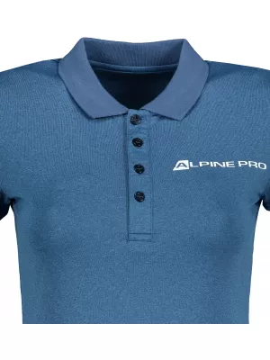 Функционална T -риза на жените с яка ALPINE PRO FRIDA LTSP636 СИНЬО