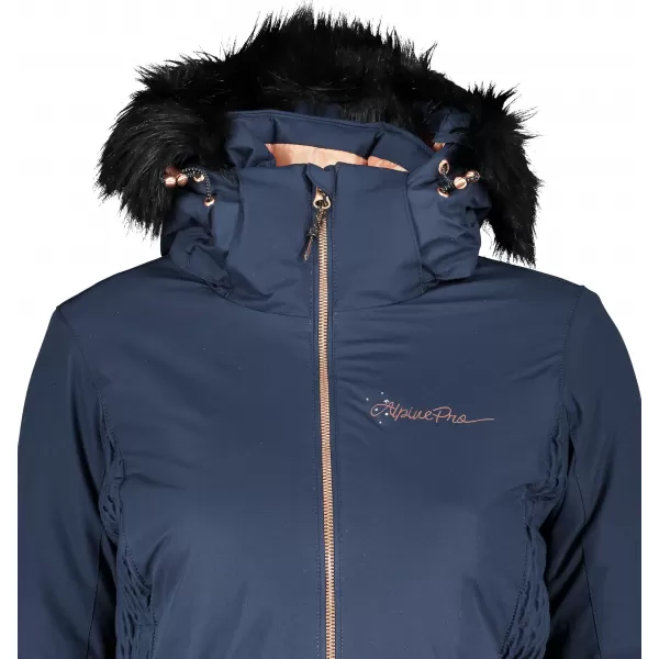  Зимно яке за жени ALPINE PRO MEMKA 4 LJCP355 ТЪМНО СИНЬО 