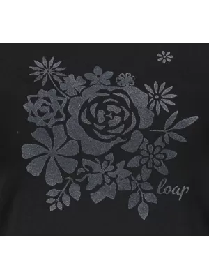 Дамска тениска LOAP ANICKA CLW19145 ЧЕРЕН