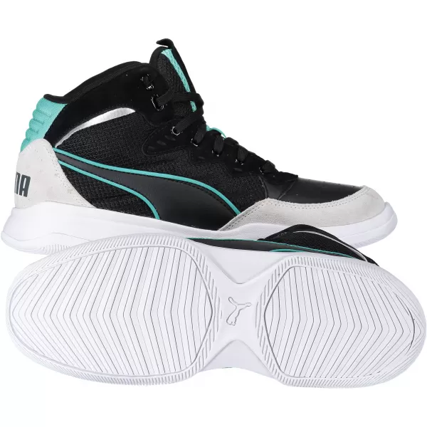  Мъжки обувки PUMA RB PLAYOFF SD 37054701 ПУМА ЧЕРНА/ПУМА БЯЛА 