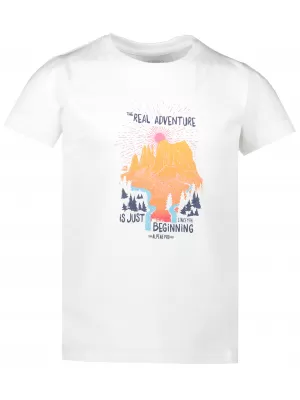 Риза на момичето ALPINE PRO MATTERO 2 KTSR239 БЯЛ