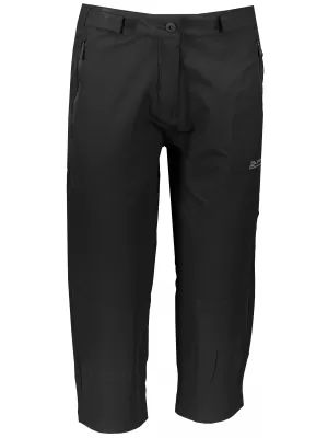 Женски панталони 3/4 ALPINE PRO HYDA LPAR385 ЧЕРНО