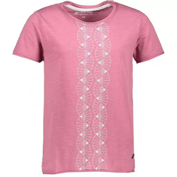  T -shirt ALPINE PRO GANGO 2 KTSR242 РОЗОВО 