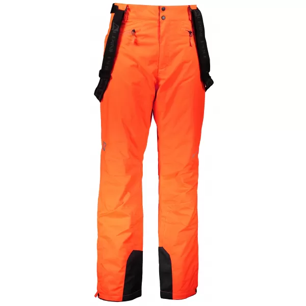  Мъжки ски панталони ALPINE PRO SANGO 6 MPAM312 ОРАНЖЕВО 