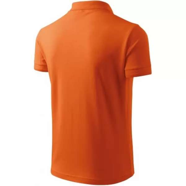  Мъжка тениска с яка MALFINI PIQUE POLO 203 ОРАНЖЕВО 