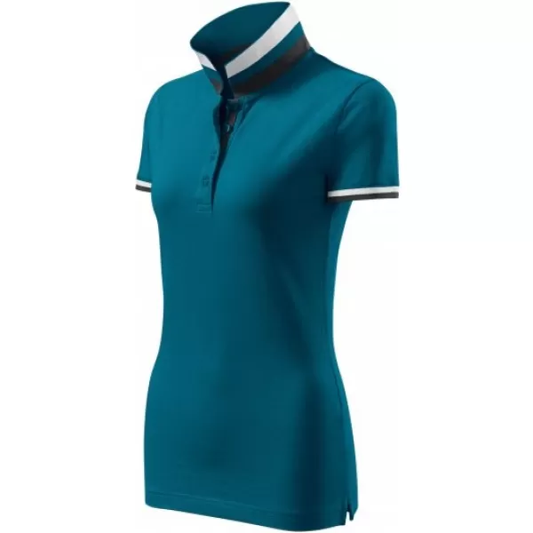  Дамска тениска с яка MALFINI PREMIUM COLLAR UP 257 КЕРОСИН 