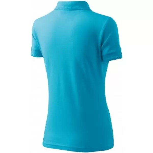  Дамска тениска с яка MALFINI PIQUE POLO 210 ТЮРКОАЗ 