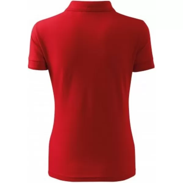  Дамска тениска с яка MALFINI PIQUE POLO 210 ЧЕРВЕНО 