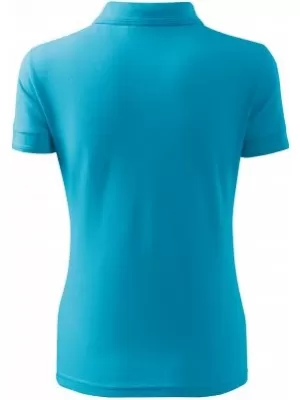 Дамска тениска с яка MALFINI PIQUE POLO 210 ТЮРКОАЗ