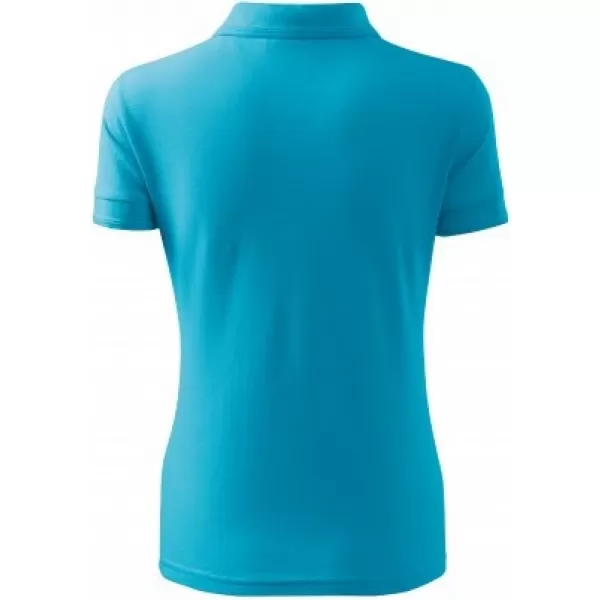  Дамска тениска с яка MALFINI PIQUE POLO 210 ТЮРКОАЗ 
