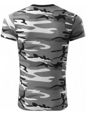 Мъжка тениска MALFINI CAMOUFLAGE 144 КАМУФЛАЖНО СИВО