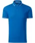 Мъжка тениска с яка MALFINI PREMIUM PERFECTION PLAIN 251 ШНОРХЕЛ СИН