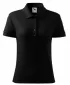 Дамска тениска с яка MALFINI COTTON 213 ЧЕРЕН