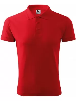 Мъжка тениска с яка MALFINI PIQUE POLO 203 ЧЕРВЕНО