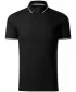 Мъжка тениска с яка MALFINI PREMIUM PERFECTION PLAIN 251 ЧЕРЕН