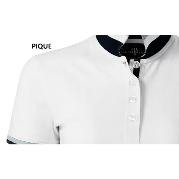  Дамска рокля с яка MALFINI PREMIUM DRESS UP 271 БЯЛО 
