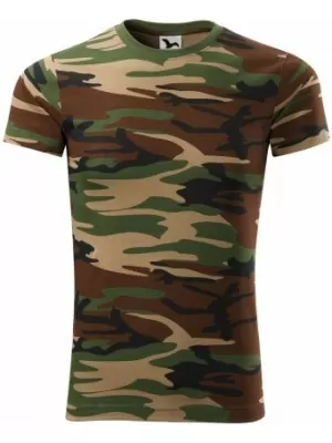 Мъжка тениска MALFINI CAMOUFLAGE 144 КАМУФЛАЖНО КАФЯВО
