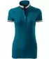 Дамска тениска с яка MALFINI PREMIUM COLLAR UP 257 КЕРОСИН