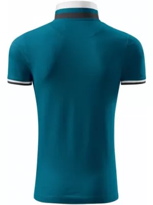 Мъжка тениска с яка MALFINI PREMIUM COLLAR UP 256 КЕРОСИН