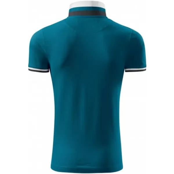  Мъжка тениска с яка MALFINI PREMIUM COLLAR UP 256 КЕРОСИН 