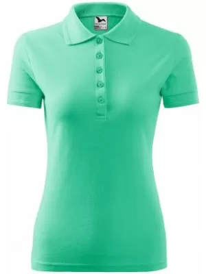 Дамска тениска с яка MALFINI PIQUE POLO 210 МЕНТА