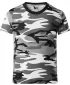 Детска тениска MALFINI CAMOUFLAGE 149 КАМУФЛАЖНО СИВО