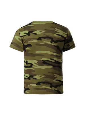 Детска тениска MALFINI CAMOUFLAGE 149 КАМУФЛАЖНО ЗЕЛЕНО