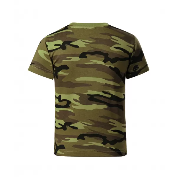  Детска тениска MALFINI CAMOUFLAGE 149 КАМУФЛАЖНО ЗЕЛЕНО 