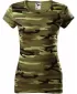 Дамска тениска MALFINI CAMO PURE 122 КАМУФЛАЖНО ЗЕЛЕНО