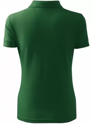 Дамска тениска с яка MALFINI PIQUE POLO 210 БУТИЛКА ЗЕЛЕНО