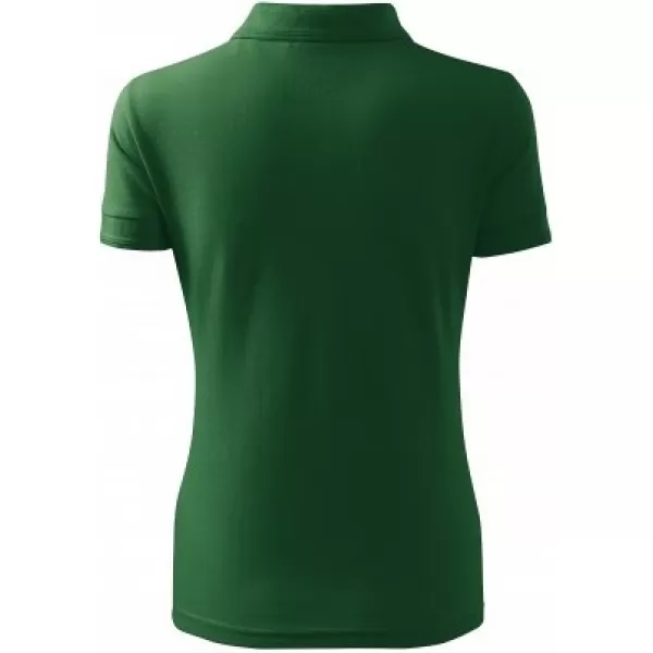  Дамска тениска с яка MALFINI PIQUE POLO 210 БУТИЛКА ЗЕЛЕНО 