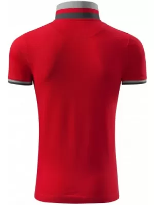 Мъжка тениска с яка MALFINI PREMIUM COLLAR UP 256 ЧЕРВЕНА ФОРМУЛА