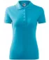 Дамска тениска с яка MALFINI PIQUE POLO 210 ТЮРКОАЗ
