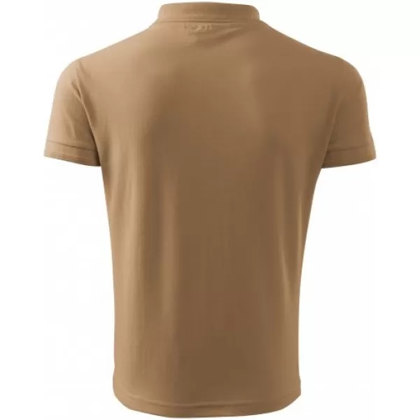  Мъжка тениска с яка MALFINI PIQUE POLO 203 ПЯСЪЧЕН 