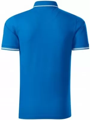 Мъжка тениска с яка MALFINI PREMIUM PERFECTION PLAIN 251 ШНОРХЕЛ СИН