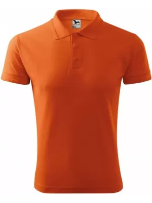 Мъжка тениска с яка MALFINI PIQUE POLO 203 ОРАНЖЕВО
