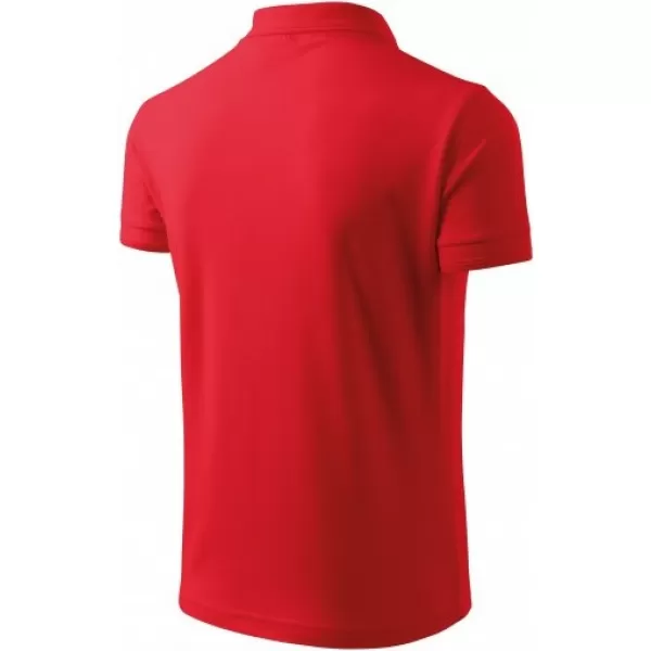  Мъжка тениска с яка MALFINI PIQUE POLO 203 ЧЕРВЕНО 
