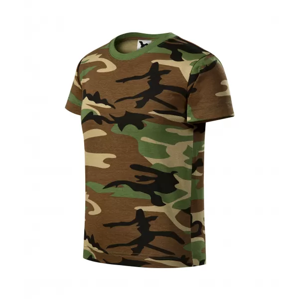  Детска тениска MALFINI CAMOUFLAGE 149 КАМУФЛАЖНО КАФЯВО 