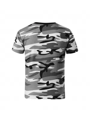 Детска тениска MALFINI CAMOUFLAGE 149 КАМУФЛАЖНО СИВО