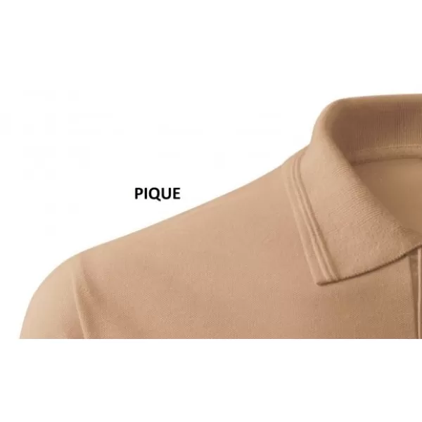  Мъжка тениска с яка MALFINI PIQUE POLO 203 ПЯСЪЧЕН 